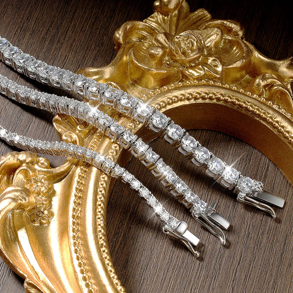 Moissanite Tennis Necklace