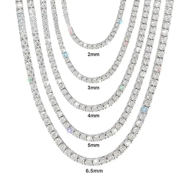 Moissanite Tennis Necklace